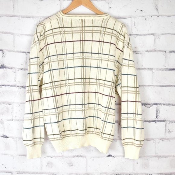 Vintage Oversized Cotton Golf Sweater - Picture 5 of 5